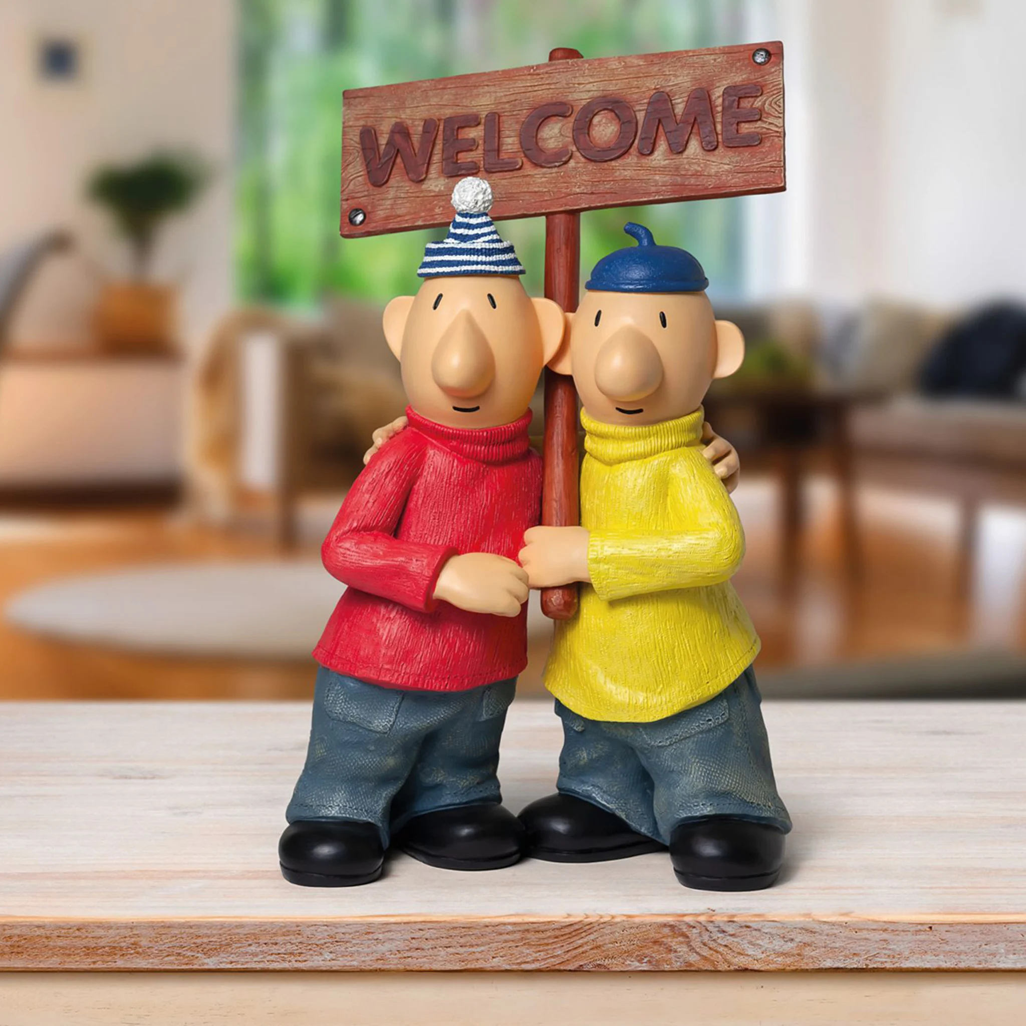 Buurman Buurman Tuinbeeld Duo Welcome